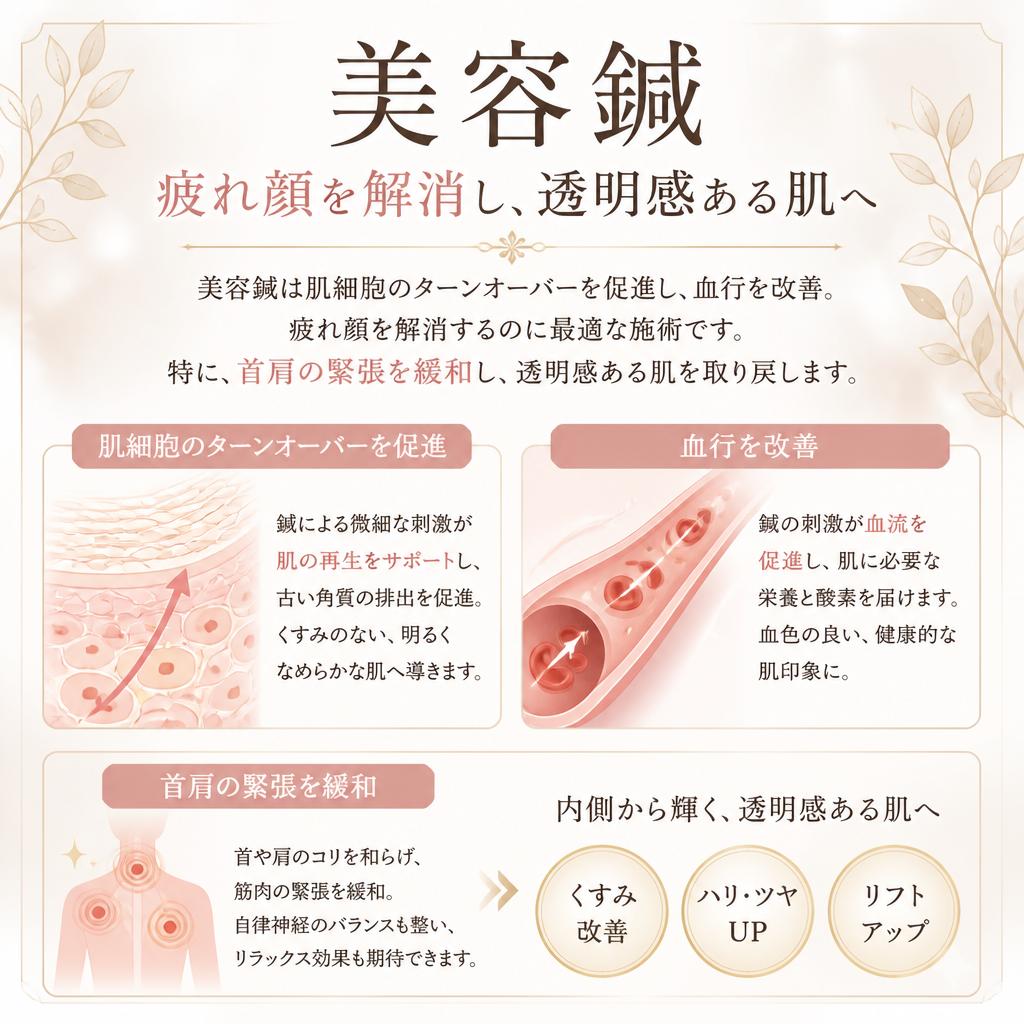 美容鍼の効果